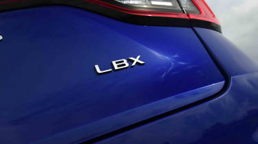 Lexus LBX - &#039;LBX&#039; badge