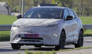 Renault Megane E-Tech Facelift - front end