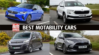 Best Motability cars - header image