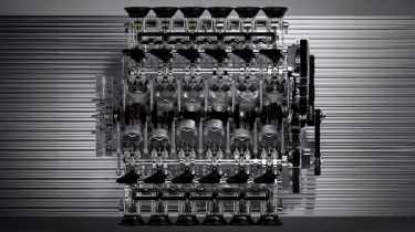 Nilu27 NILU hypercar engine - valves and pistons