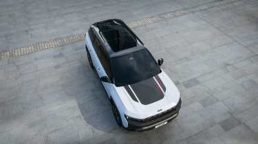 Jeep Compass 4xe - overhead