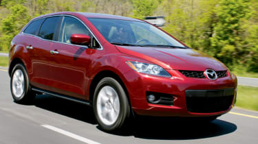 Front view of Mazda CX-7