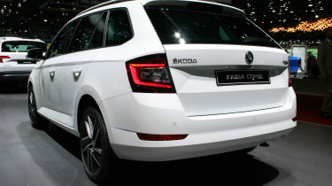 Skoda Fabia Combi facelift - Geneva rear