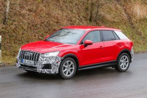 Audi SQ2 - red spied front