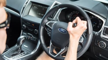 Disability driving feature - steering wheel