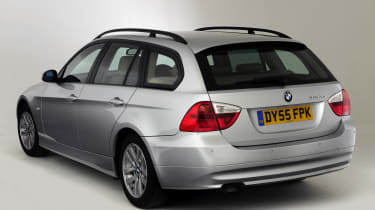BMW 3 Series Touring rear action