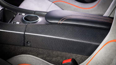 Aston Martin Vantage GT3 centre console