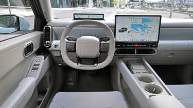 New Hyundai Ioniq 3 - driver view