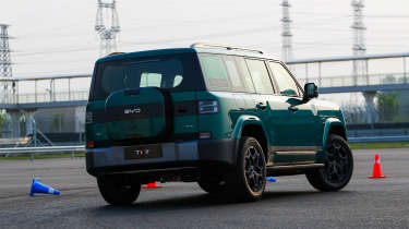 New BYD Ti7 - rear cornering
