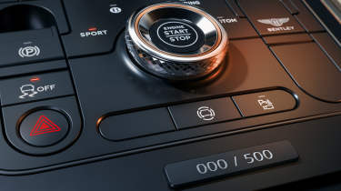 Bentley Supersports controls