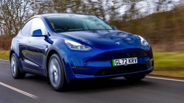 Tesla Model Y - front tracking