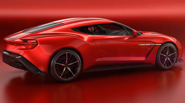 Aston Martin Vanquish Zagato - rear quarter