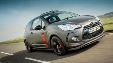 Citroen DS3 Cabrio Racing front tracking