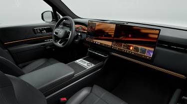 Zeekr 9X - black dashboard