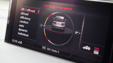 Audi SQ7 - drive select