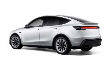 Tesla Model Y facelift - white rear