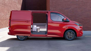 Ford Transit Custom - side static (side cargo door open)