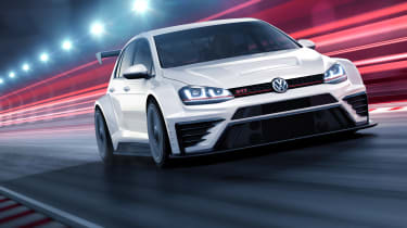 Volkswagen Golf GTI TCR front tracking 1