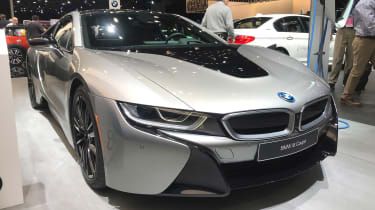 BMW i8 Coupe - Detroit front
