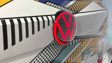 ID. Polo in Munich - rear badge