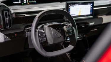 Citroen e-C3 - steering wheel