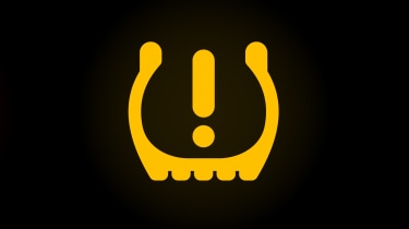 TPMS warning light