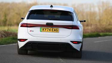 Audi S6 Avant e-tron - rear cornering 