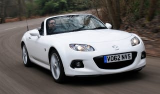 Mazda MX-5 front cornering