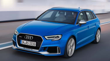 Audi RS3 Sportback 2017 - front tracking