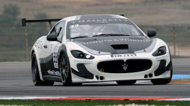 2012 Maserati Trofeo front action