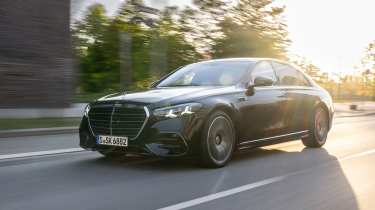 Mercedes S-Class 2026 - front tracking
