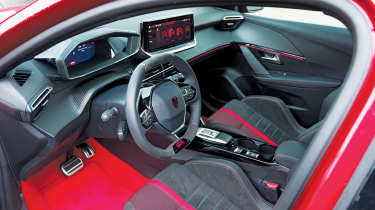 Peugeot E-208 GTi - dashboard