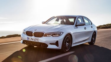 BMW 330e - front tracking