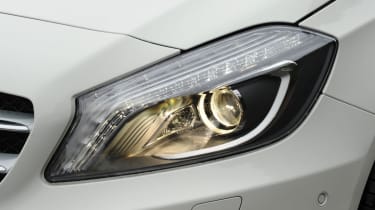Mercedes A250 headlight