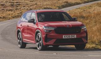 Skoda Kodiaq vRS cornering