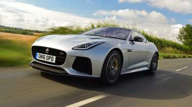 Jaguar F-Type - front tracking