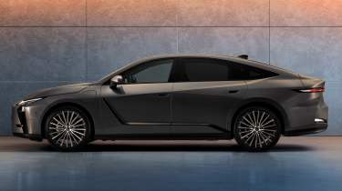 New 2026 Lexus ES 350e - side profile
