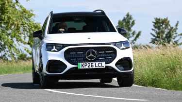 Mercedes GLB electric - front cornering, alt