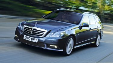 Mercedes E350 CDI Estate front tracking