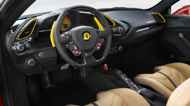 Ferrari Schumacher interior