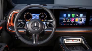 Mercedes VLE - steering wheel