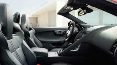 Jaguar F-Type interior side