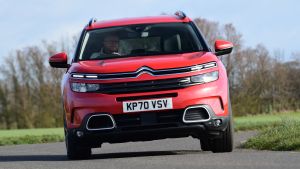 Citroen C5 Aircross PHEV long termer - first report front cornering