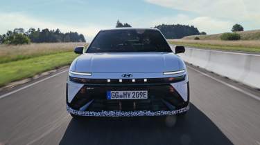 Hyundai Ioniq 3 prototype - full front