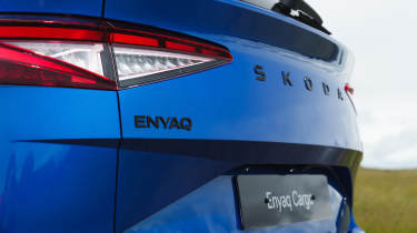 Skoda Enyaq Cargo - rear badging