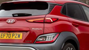 New Hyundai Kona Hybrid 2021 review - rear