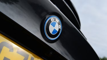 BMW iX3 rear badge