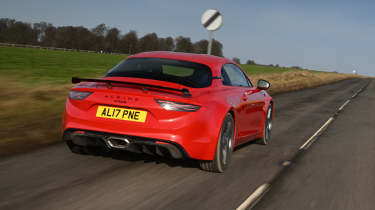 Alpine A110 - rear tracking