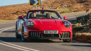 Porsche 911 Cabriolet - front cornering