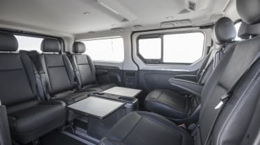 Renault Trafic SpaceClass van - seating layout